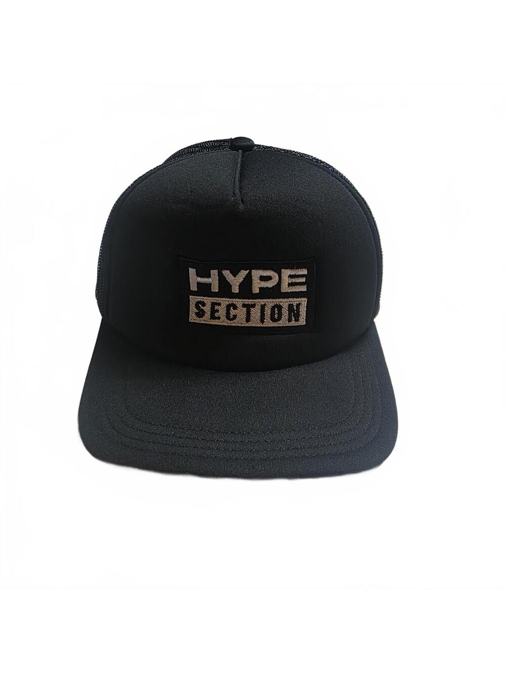 Hype Section Black Mesh Snapback Hat